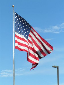 Amerikaanse vlag - populairste Amerikaanse babynamen