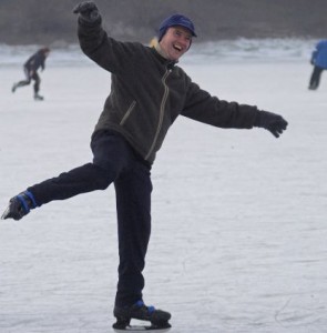 Schaatser-Elfstedentocht