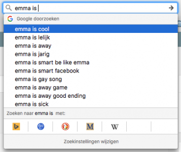 google - emma is