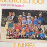 Kleuterschool Blaricum in 1985 en 1986 in tijdschrift Kinderen