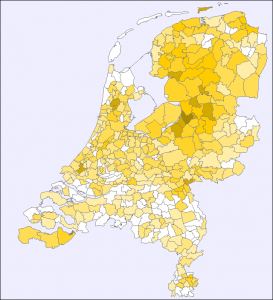 achternaam doutzen kroes populariteit nederland